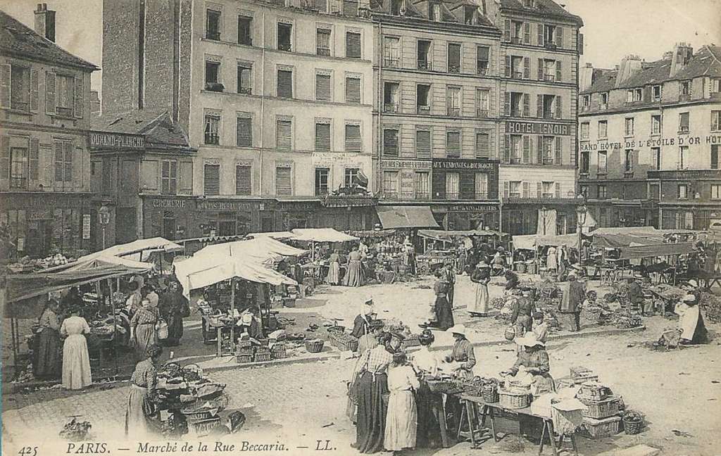 425 - PARIS - Marché de la Rue Beccaria