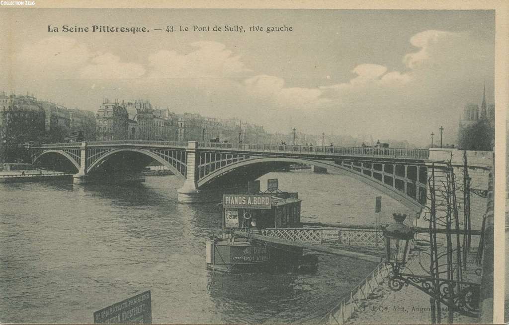 43 - Le Pont de Sully (rive gauche)