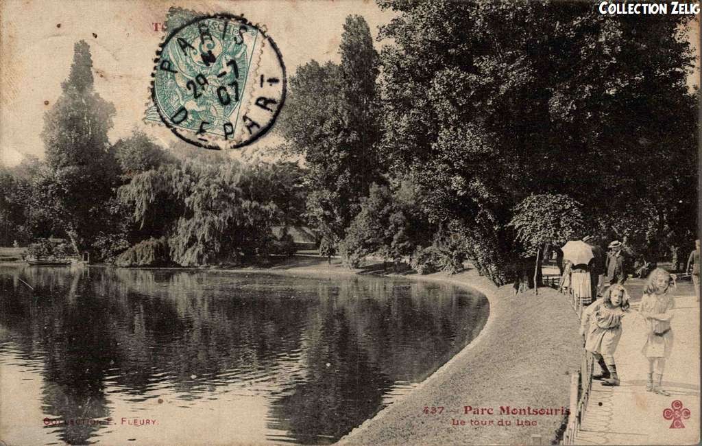 437 - Parc Montsouris, le tour du Lac