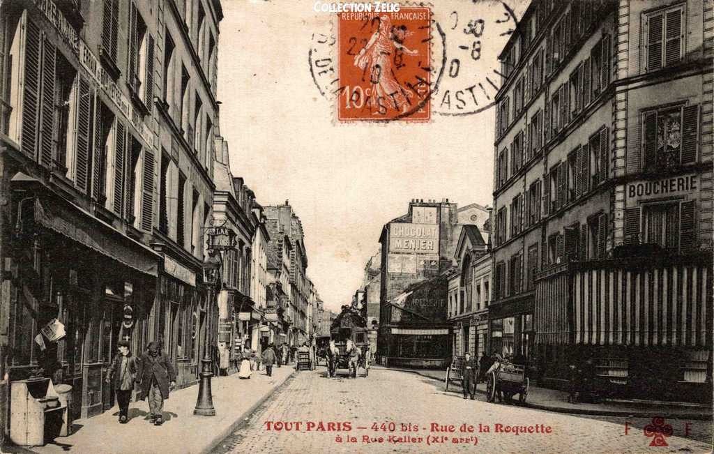 440 bis - Rue de la Roquette à la Rue Keller
