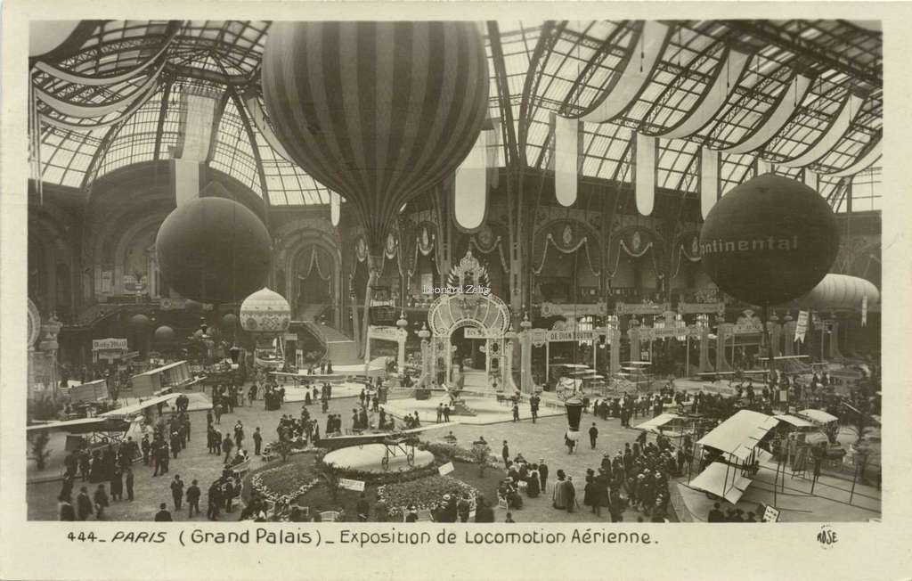 444 - PARIS (Grand Palais) - Exposition de Locomotion Aérienne