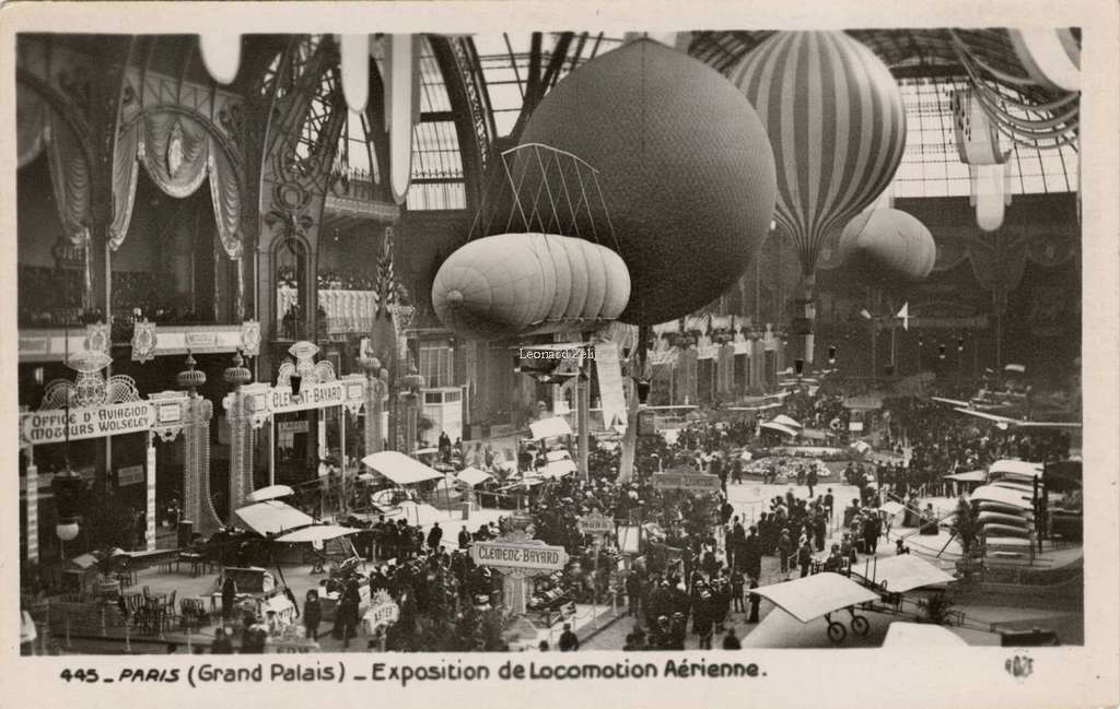 445 - PARIS (Grand Palais) - Exposition de Locomotion Aérienne