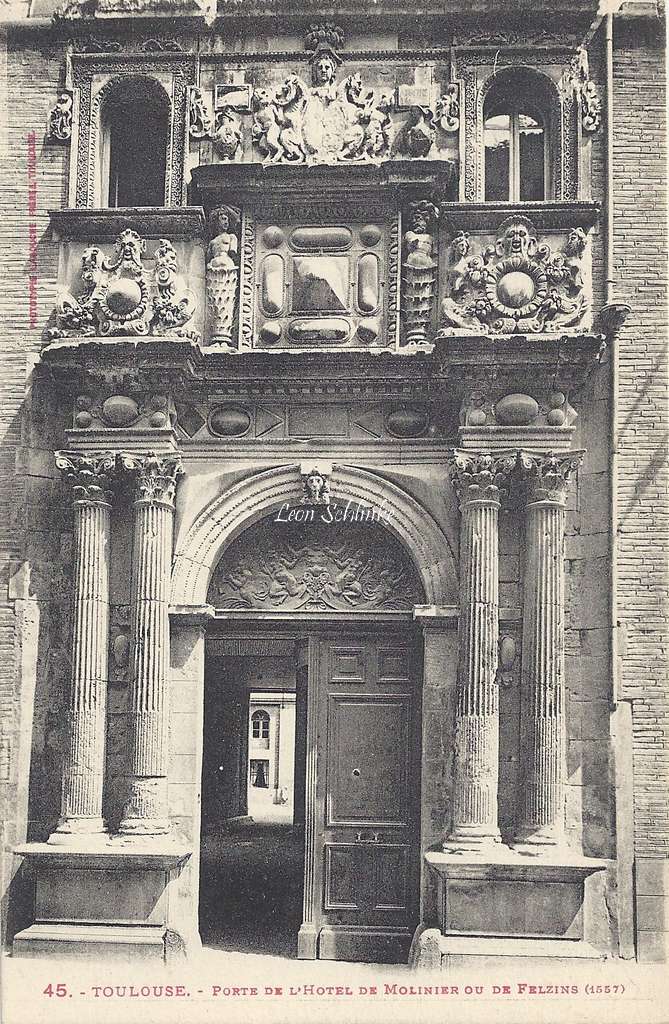 45 - Porte de l'Hôtel de Molinier ou de Felzins