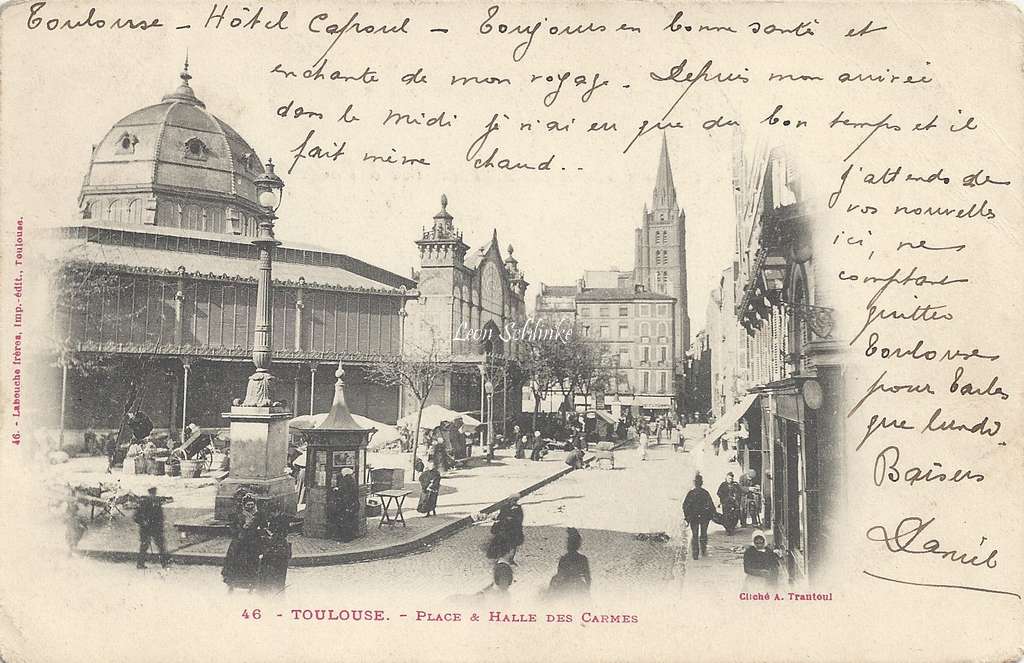 46 - Place & Halle  des  Carmes