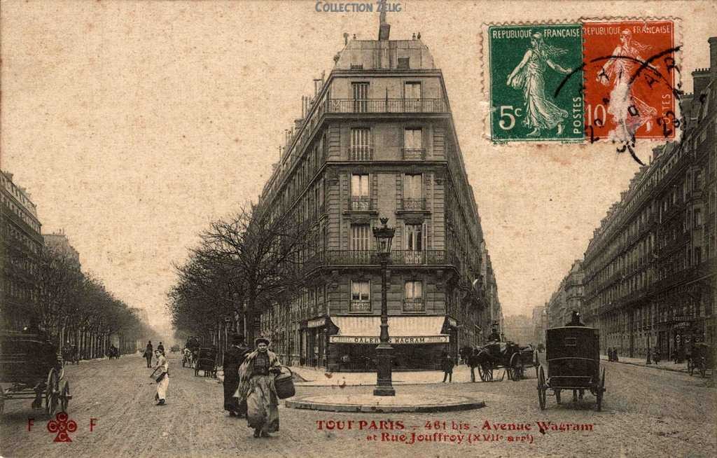 461 bis - Avenue de Wagram et Rue Jouffroy