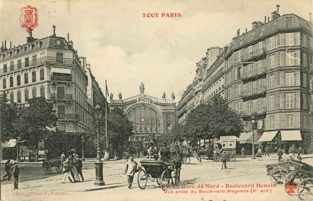 48 - La Gare du Nord - Boulevard Denain