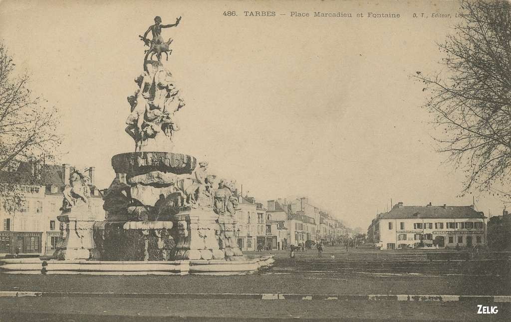 486 - Place Marcadieu et Fontaine