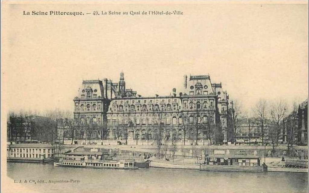 49 - La Seine au Quai de l'Hôtel de Ville