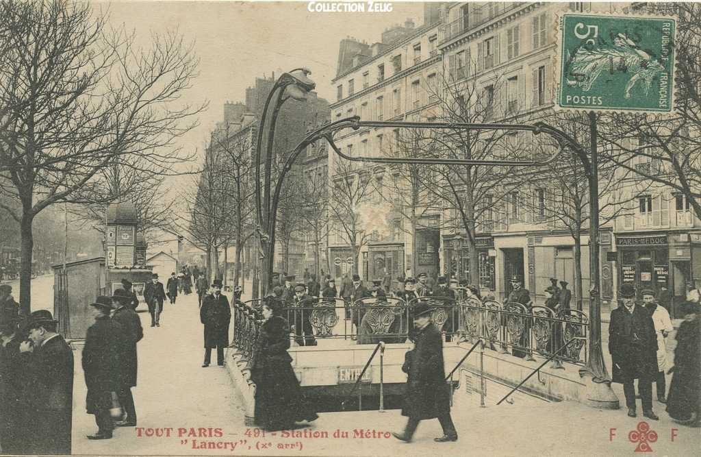 491 - Station du Métro Lancry
