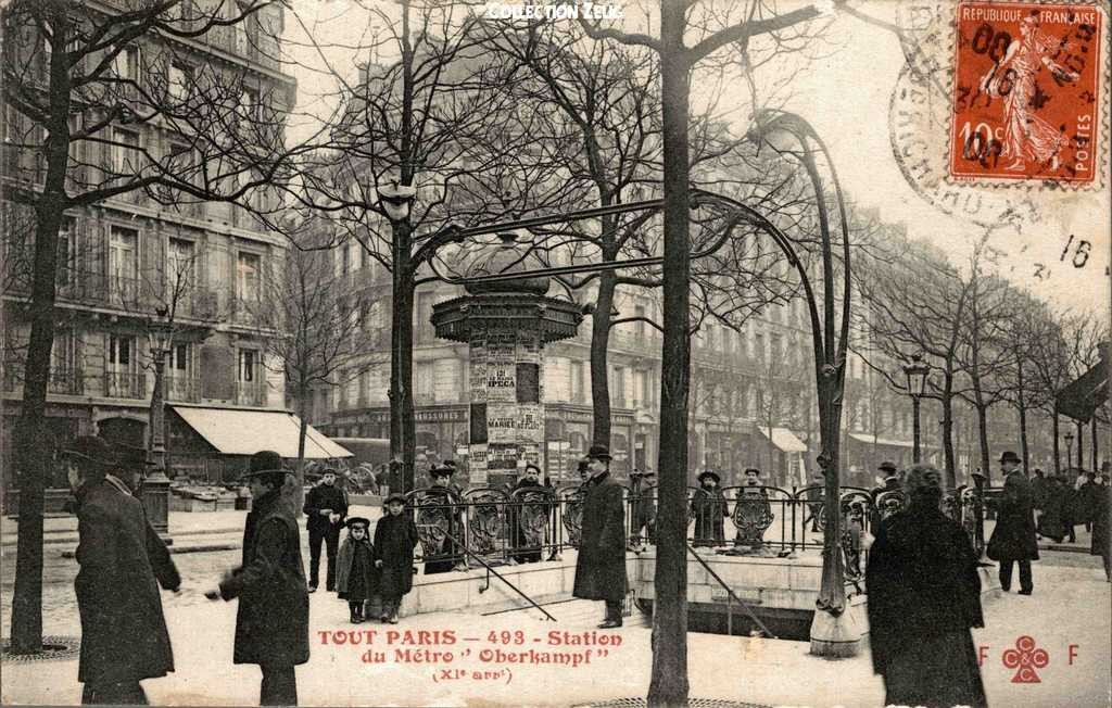 493 - Station du Métro Oberkampf
