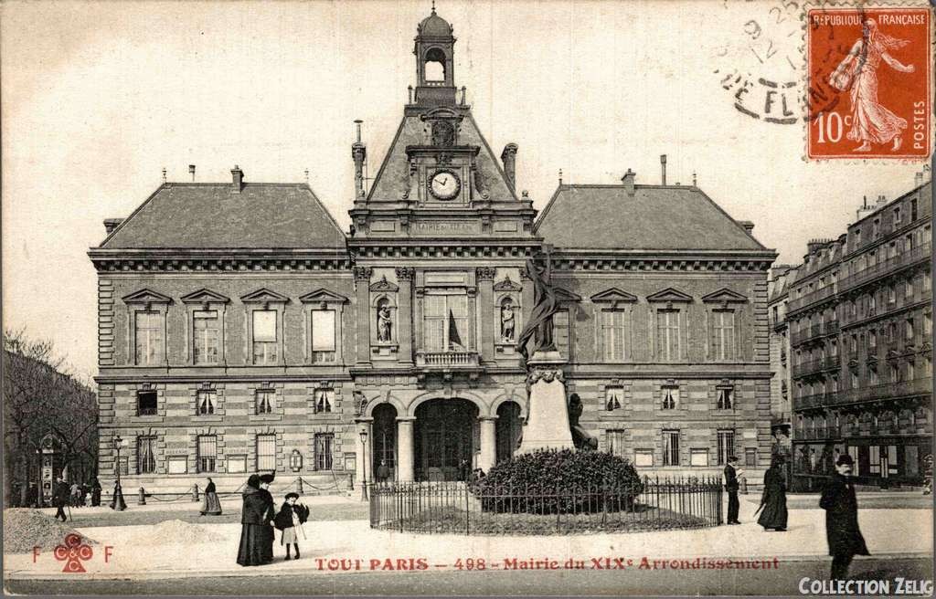 498 - Mairie du XIX° arrondissement