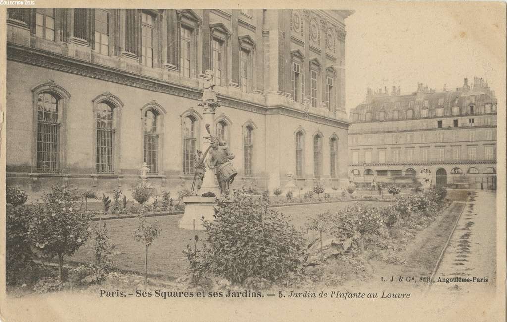 5 - Jardin de l'Infante au louvre