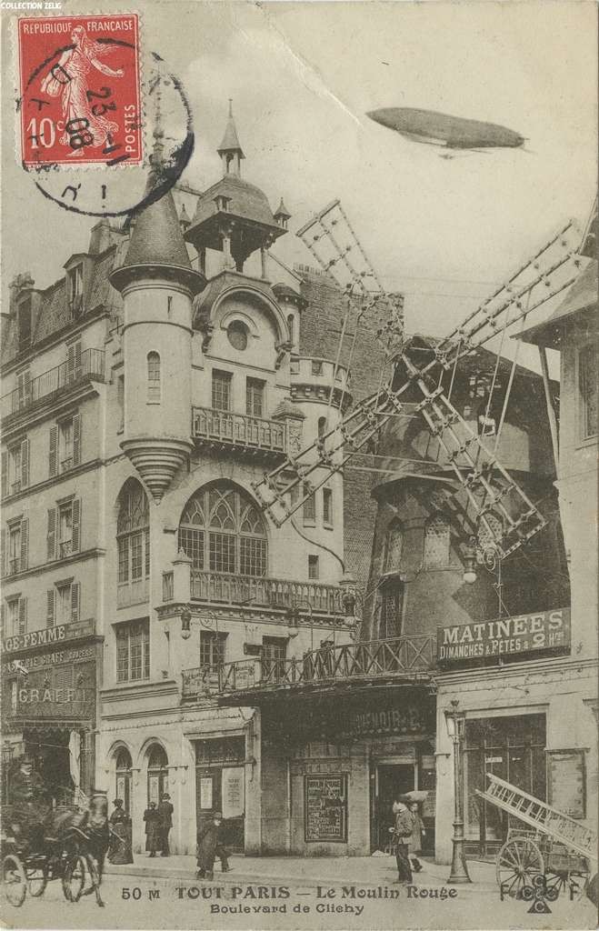 50 M - Le Moulin Rouge - Boulevard de Clichy