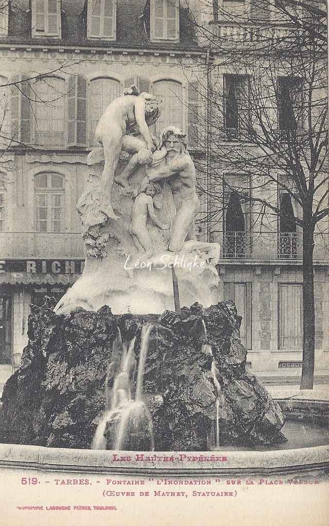 519 - Fontaine l'Inondation sur la Place de Verdun