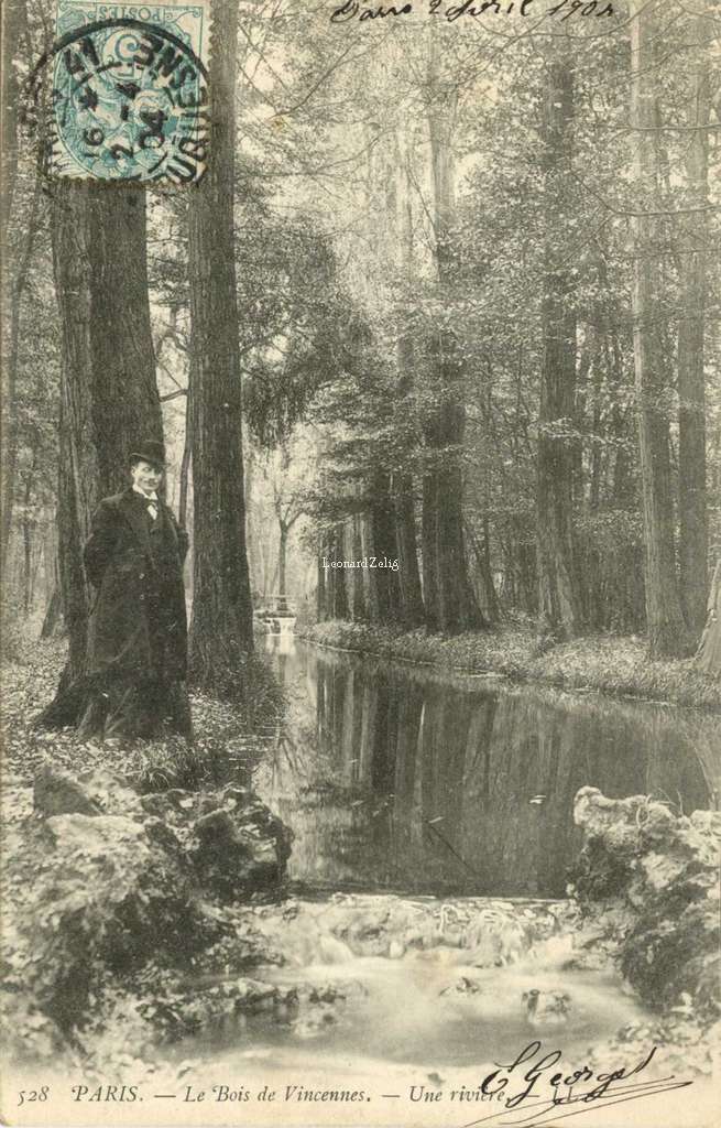 528 - PARIS - Le Bois de Vincennes - Une rivière