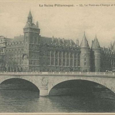 53 - Le Pont au Change et la Conciergerie