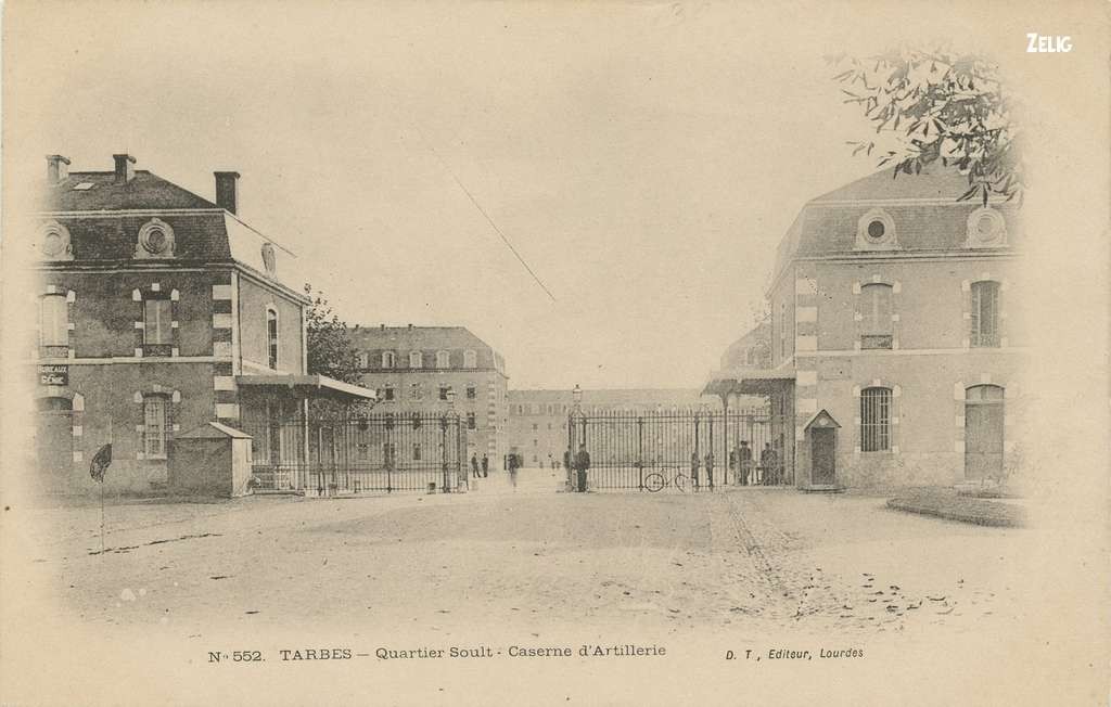 552 - Quartier Soult - Caserne d'Artillerie