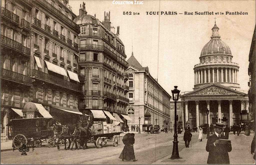 562 bis - Rue Soufflot et le Panthéon