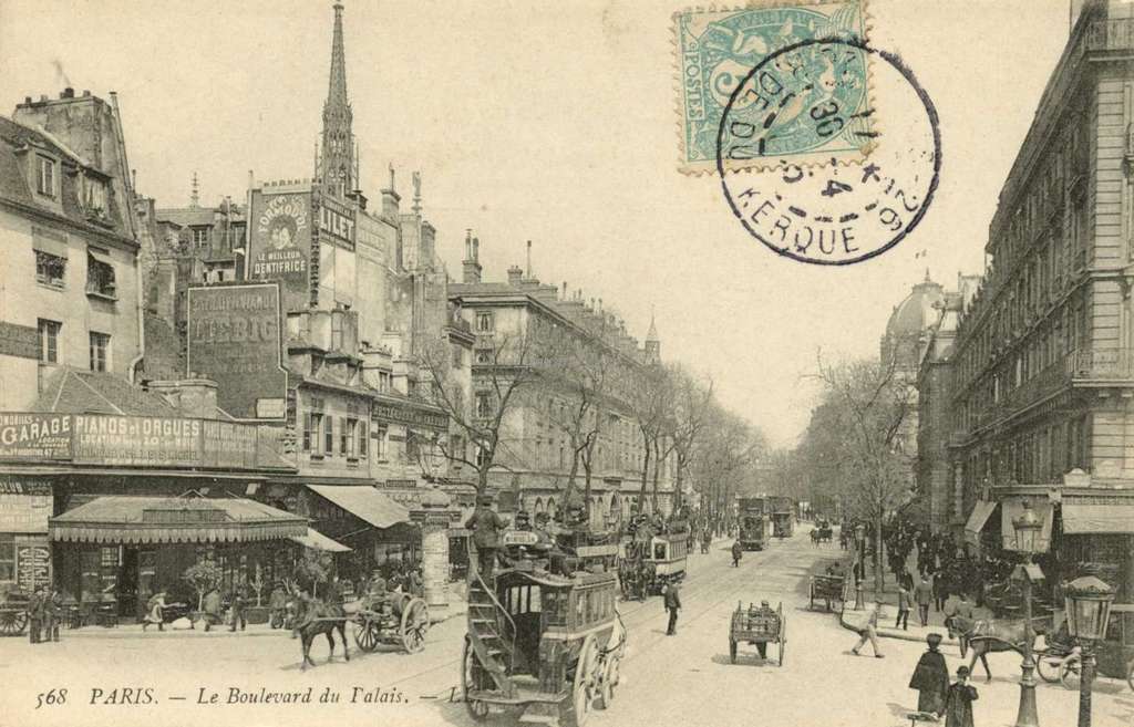 568 - PARIS - Le Boulevard du Palais