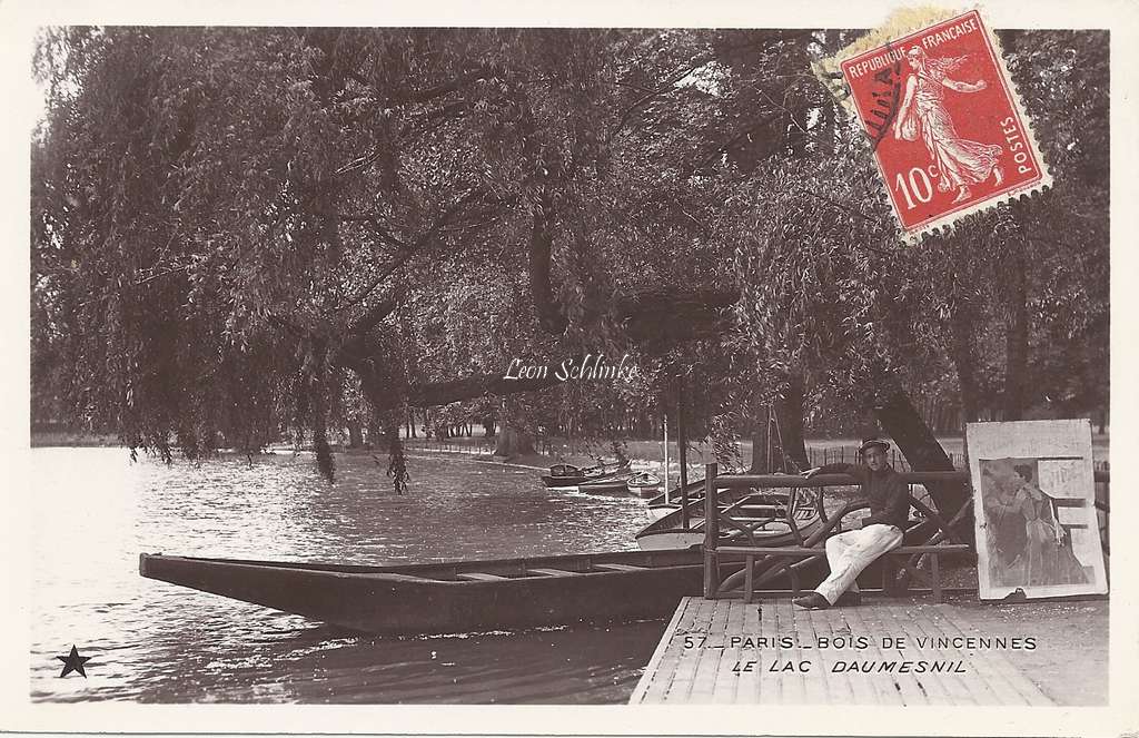 57 - Bois de Vincennes - Le Lac Daumesnil