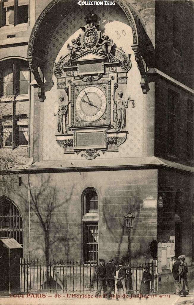58 - L'Horloge du Palais de Justice