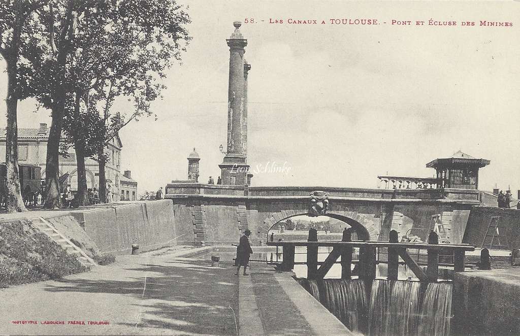 58 - Pont et Ecluse des Minimes