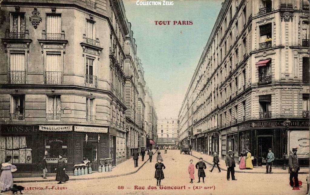 58 - Rue des Goncourt