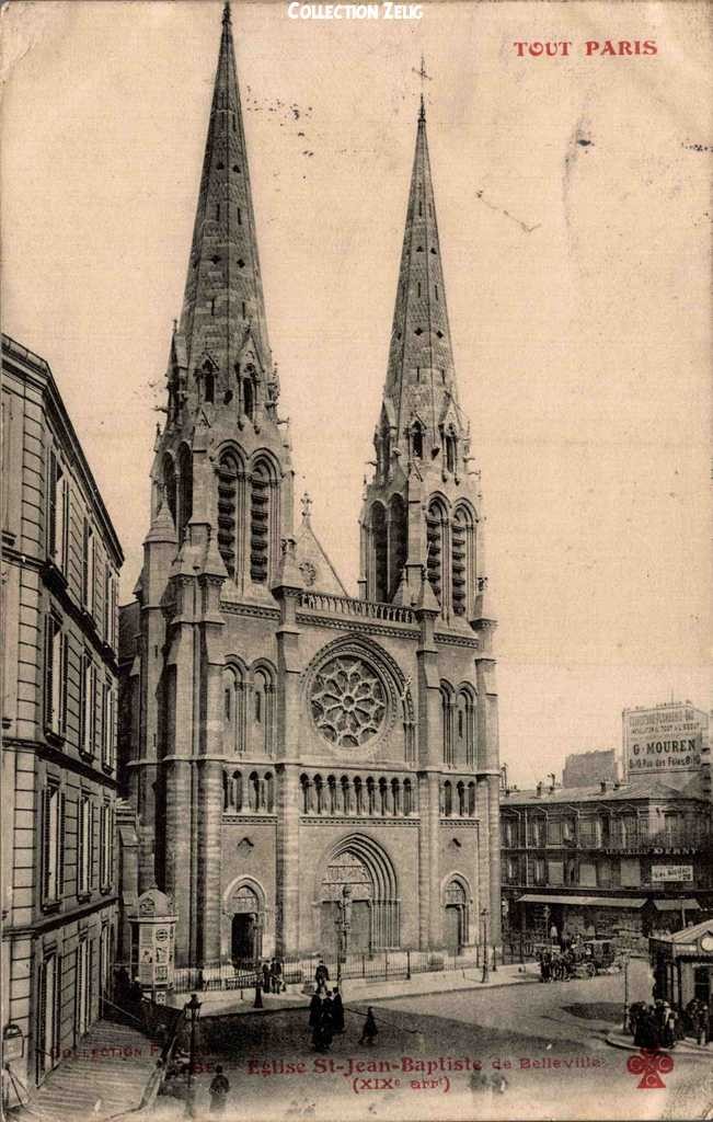 585 - Eglise St-Jean-Baptiste de Belleville