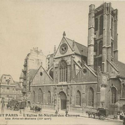587 bis - L'église Saint-Nicolas-des-Champs - Les Arts et Métiers