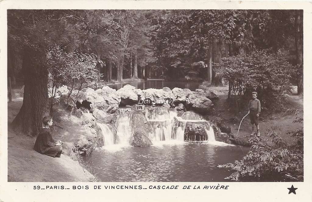 59 - Bois de Vincennes - Cascade de la Rivière