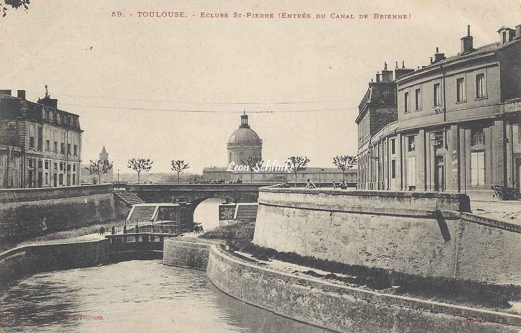 59 - Ecluse St-Pierre (Entrée du Canal de Brienne)