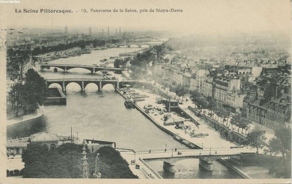 59 - Panorama de la Seine pris de Notre-Dame