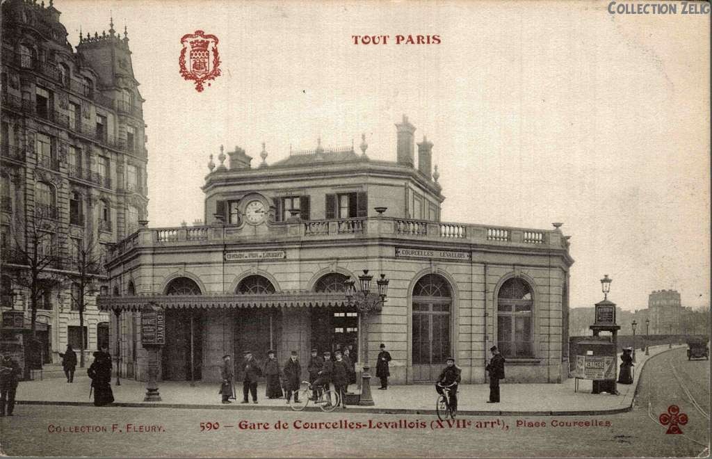 590 - Gare de Courcelles-Levallois - Place Courcelles