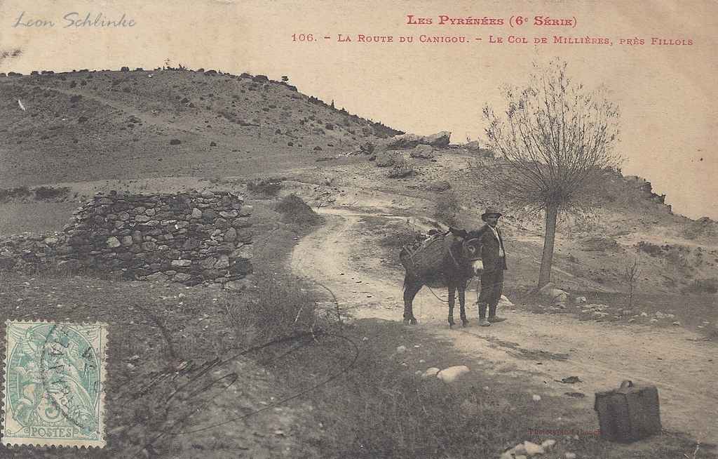 6 - 106 - La Route du Canigou, le Col de Millières près Fillols