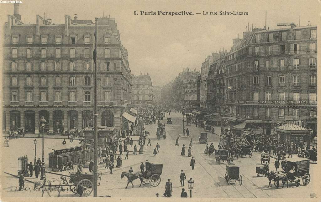 6 - La Rue Saint-Lazare