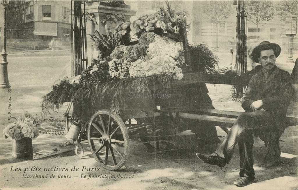6 - Marchand de fleurs - Le fleuriste ambulant