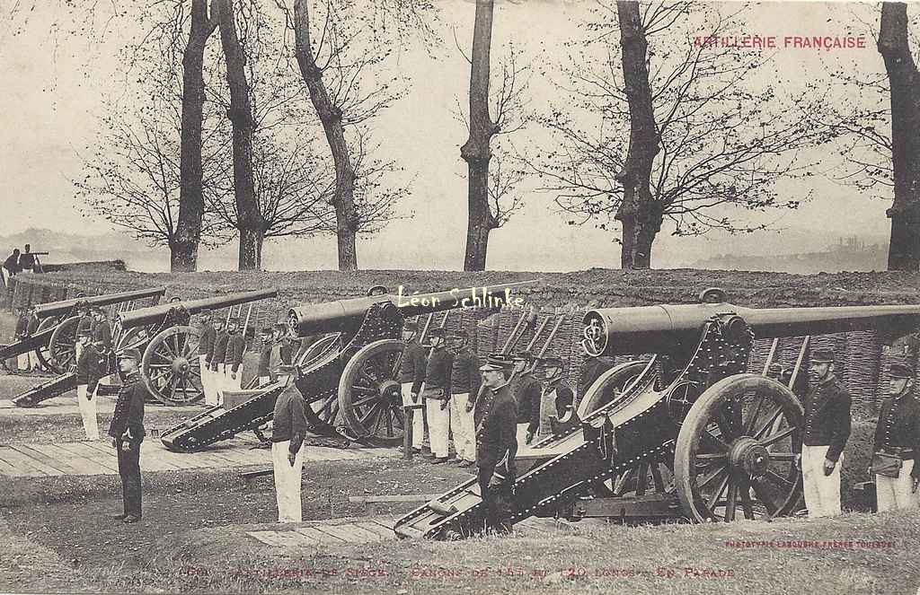 60 - Canons de 155 et 120 longs - En parade !