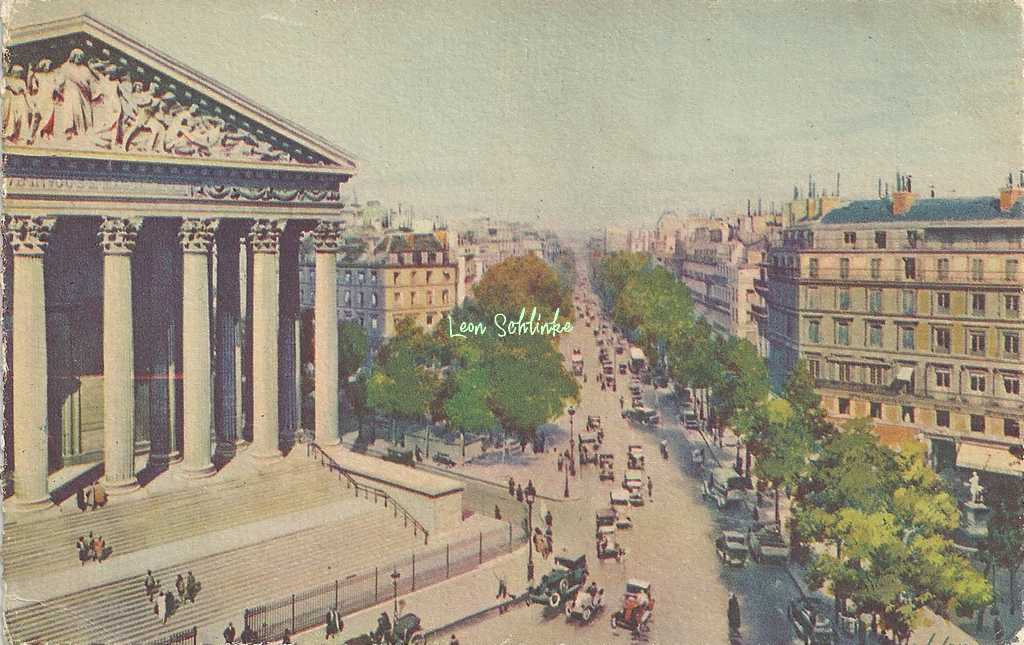 60 - La Madeleine et le Boulevard de la Madeleine