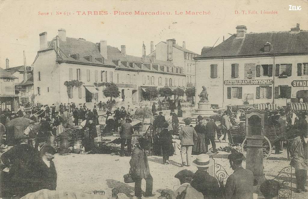 631 - Place Marcadieu - Le Marché