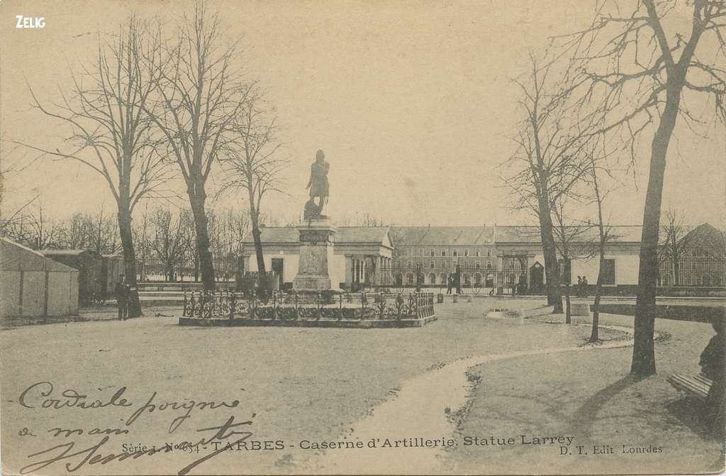 634 - Caserne d'Artillerie - Statue Larrey