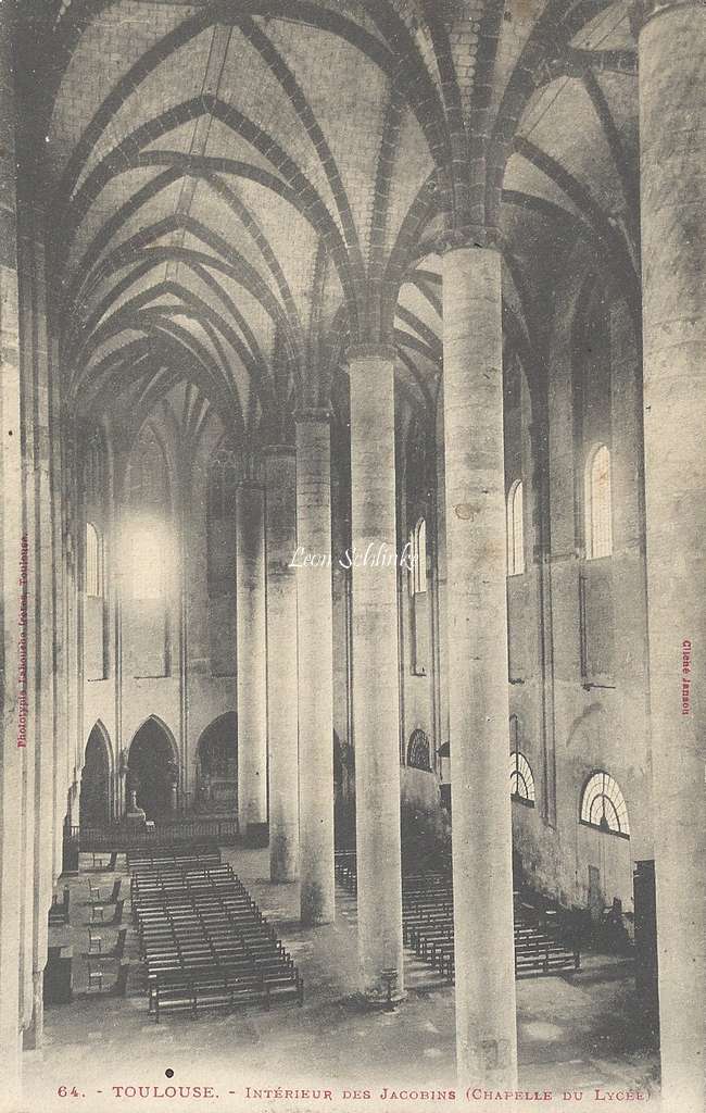 64 - Intérieur des Jacobins (Chapelle du Lycée)