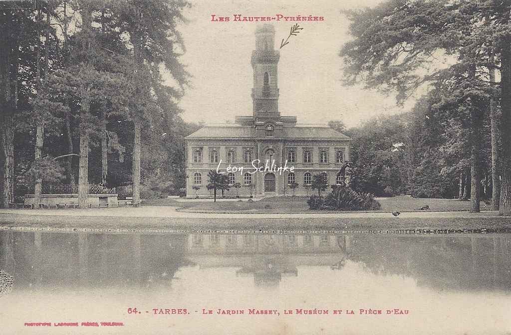 64 - Le Jardin Massey, le Muséum et la Pièce d'Eau