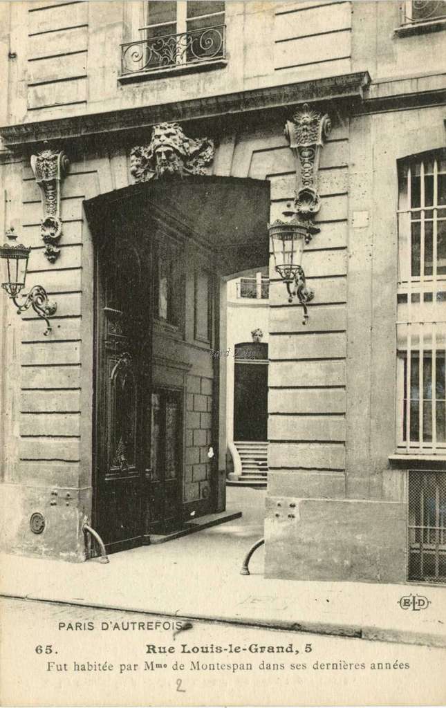 65 - Rue Louis-le-Grand, 5