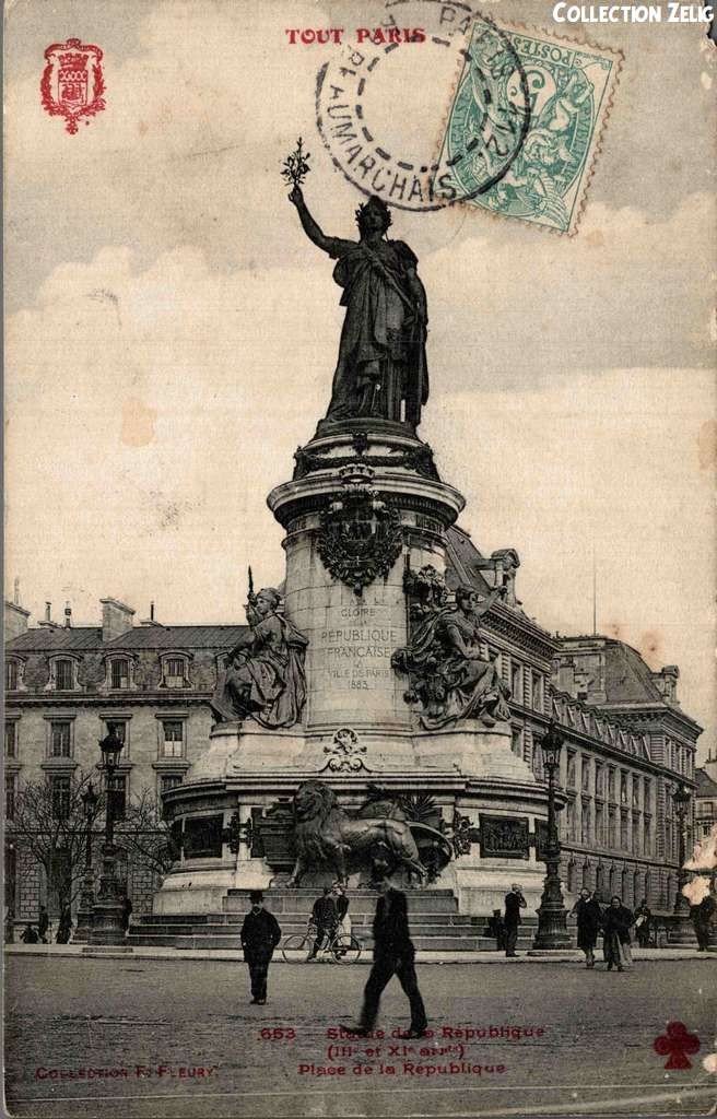 653 - Statue de la République - Place de la République