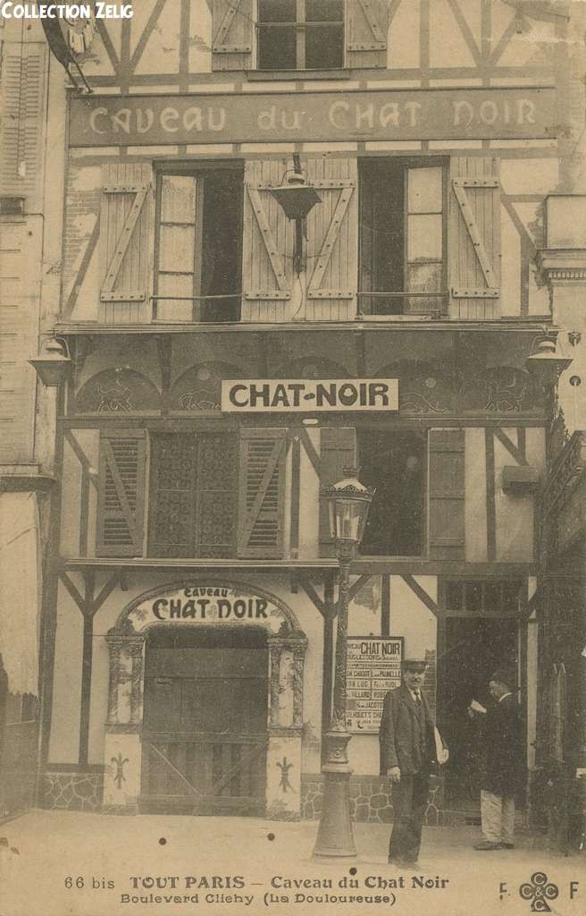 66 bis - Caveau du Chat-Noir - Boulevard de Clichy (La Douloureuse)