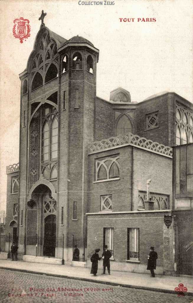 668 - Place des Abbesses - L'Eglise