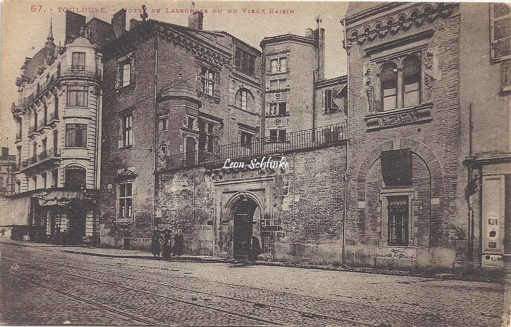 67 - Hotel de Lasbordes ou du Vieux Raisin