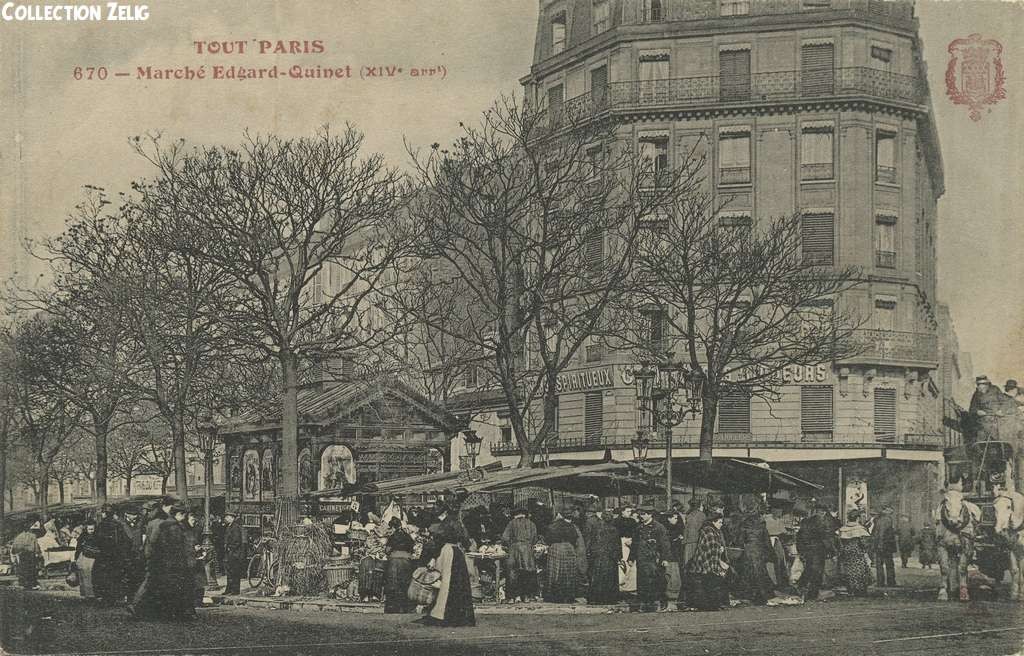 670 - Marché Edgar-Quinet