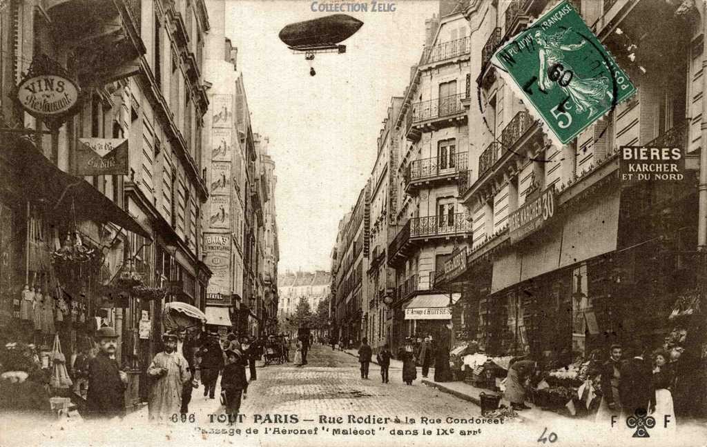 696 - Rue Rodier à la Rue Condorcet