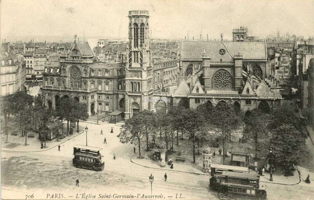706 - PARIS - L'Eglise Saint-Germain l'Auxerrois